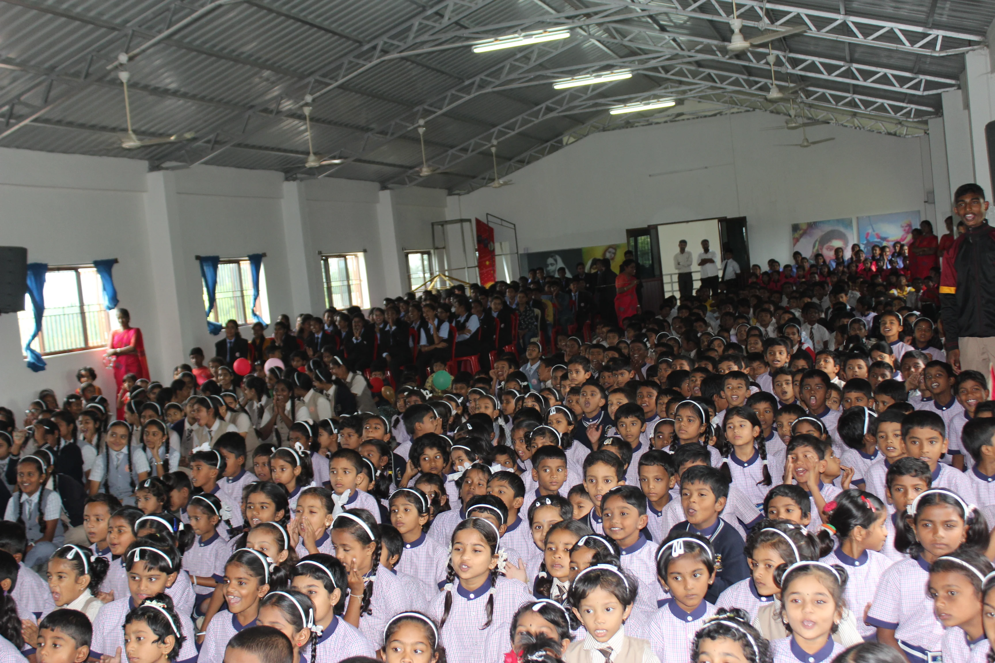 Students Performing